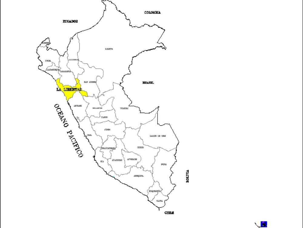 Bezirk Quiguir und Provinz Santiago de Chuco