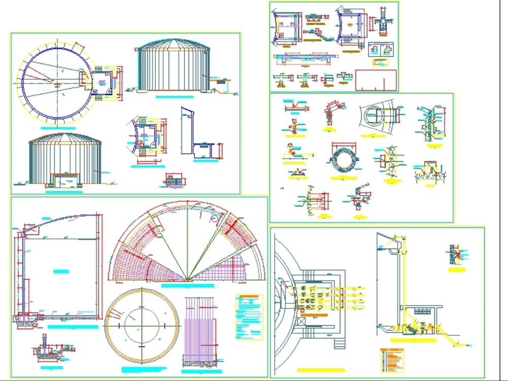 Water reservoir for 1000 m3 in AutoCAD | CAD (597.95 KB ... electrical plan house 