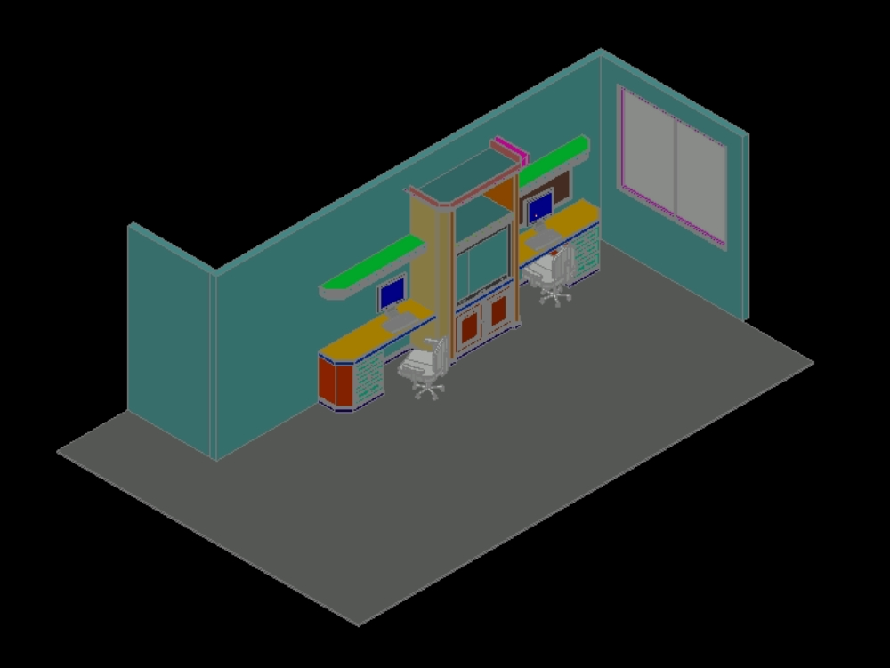 Muebles de dormitorio 3D