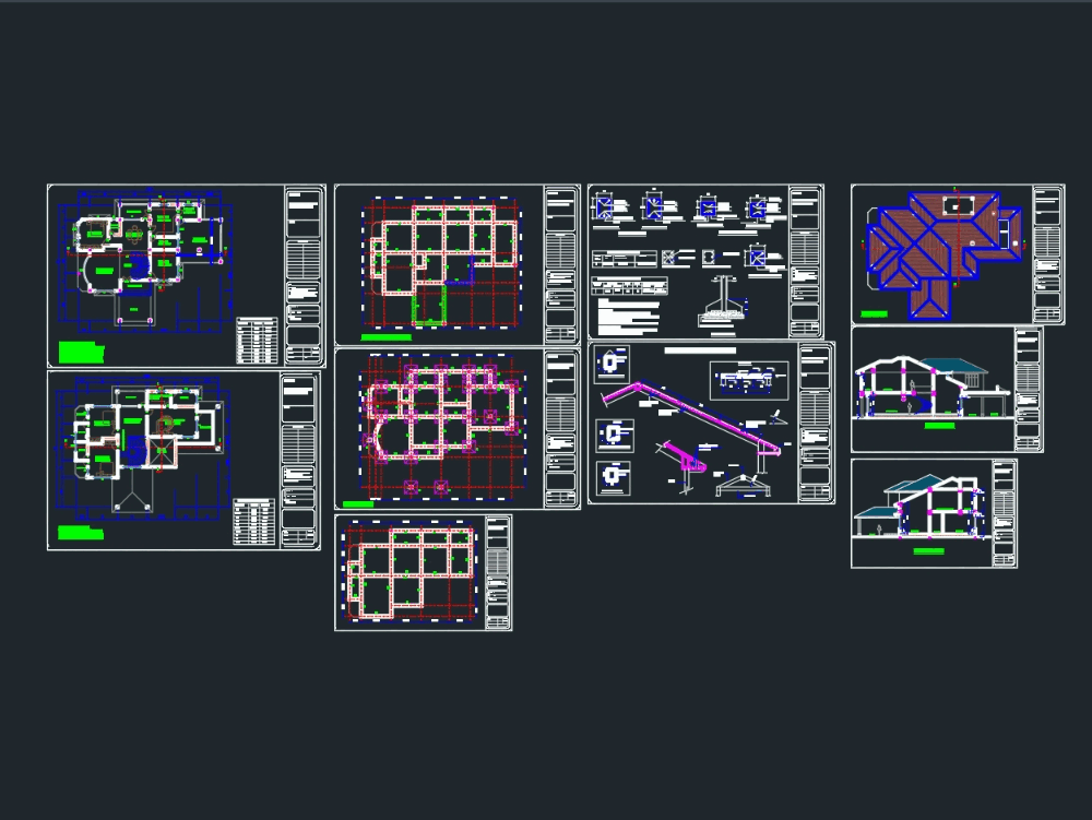 23 Modern House Plan Autocad File House Plan Concept 