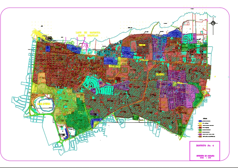 Distrito 4 de managua nicaragua en AutoCAD CAD (20.86 MB) Bibliocad