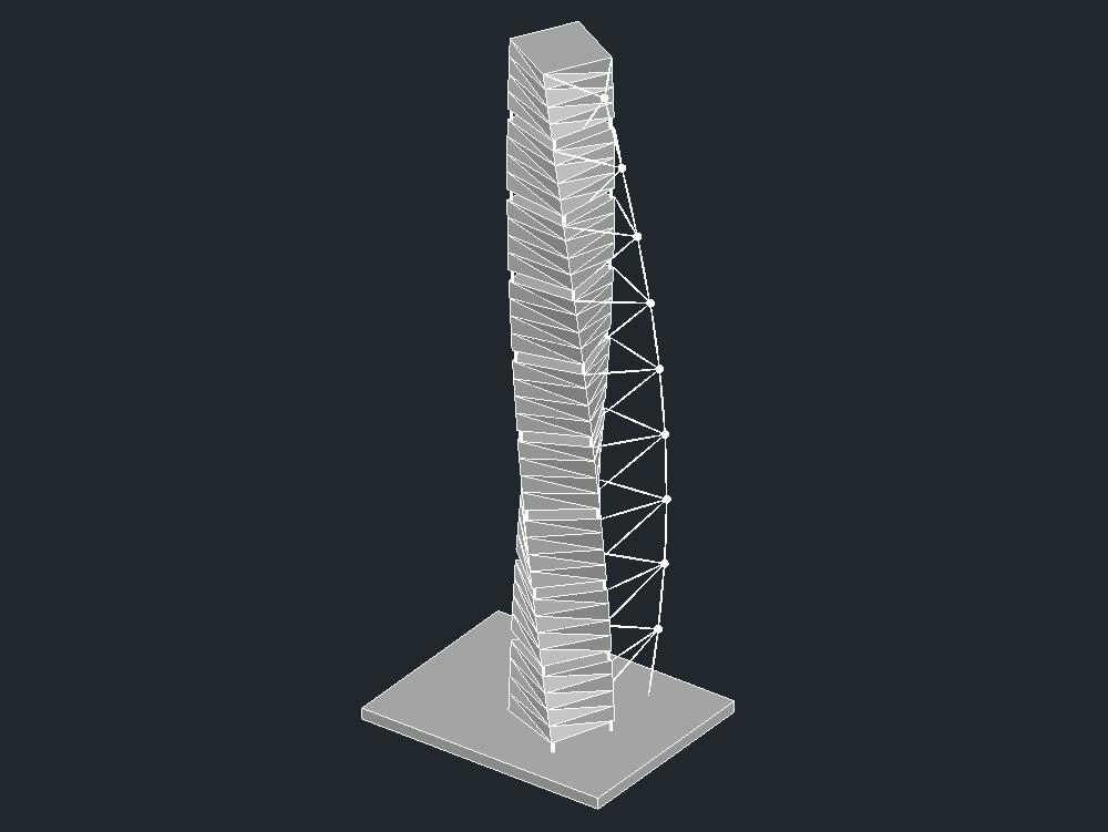 Drehender Oberkörper - Santiago Calatrava