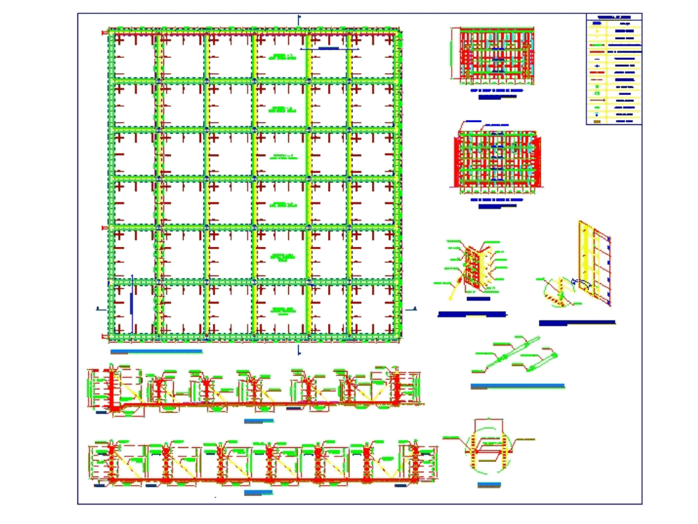 Formwork for cistern wall in AutoCAD | CAD download (1.17 ... electrical power plan symbols 