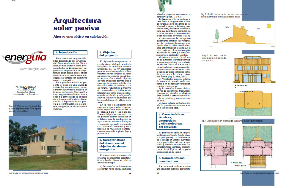 Architecture solaire passive