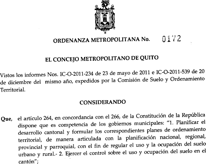 Quito governa Equador