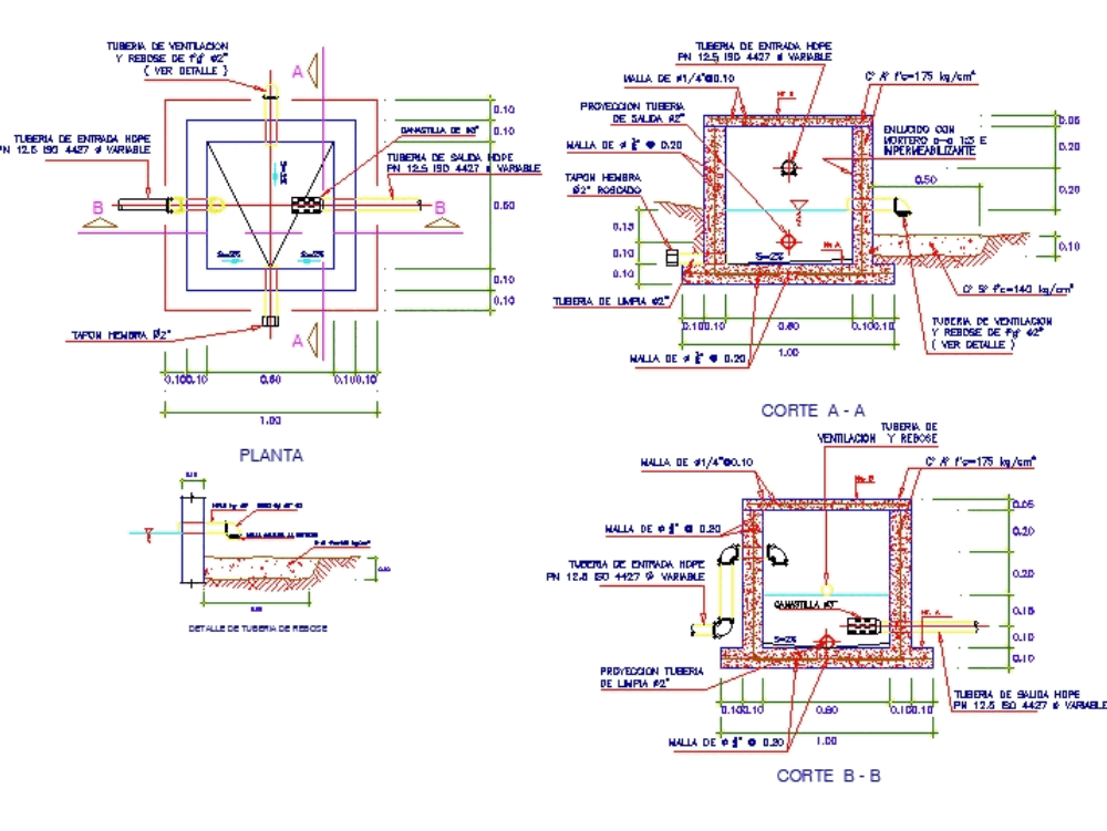 Pressure reducing chamber--potable water supply (85.75 KB ... diagram of a spring water 