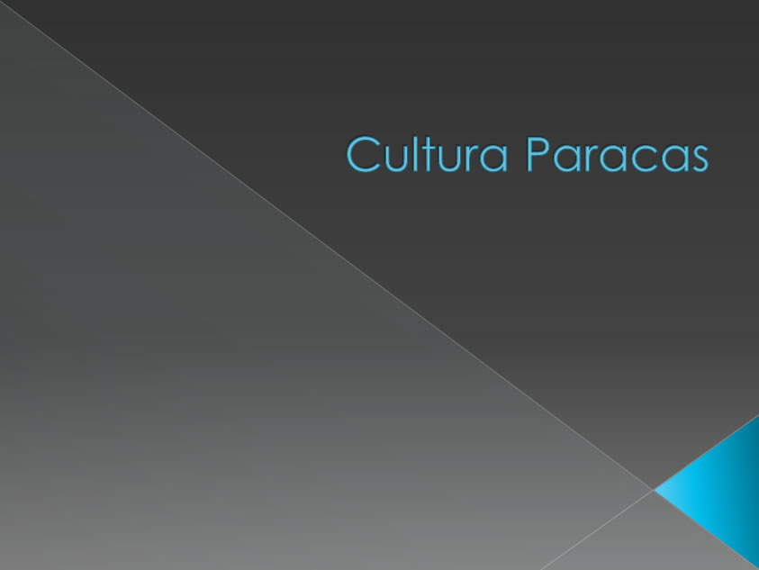 Culture de Paracas