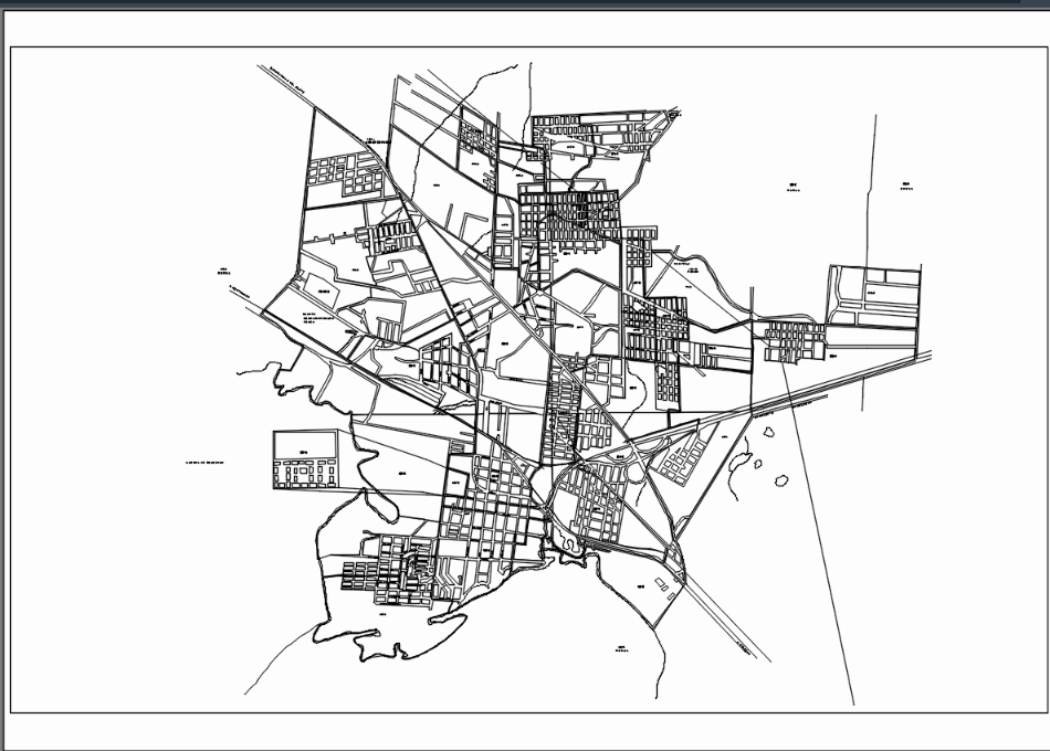Stadtplan von Altamira