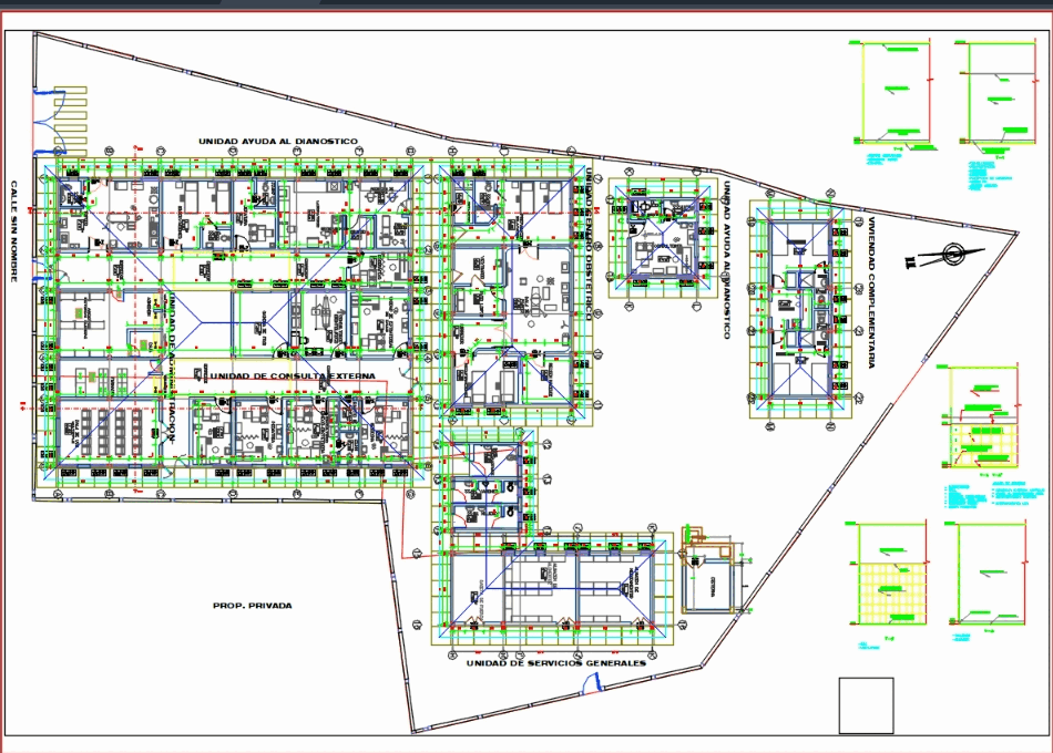 Dwg проект поликлиники