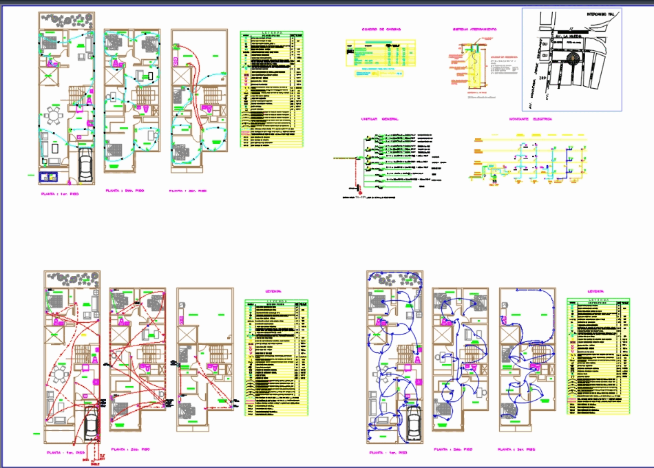 Electrical Layout Of A House In Autocad