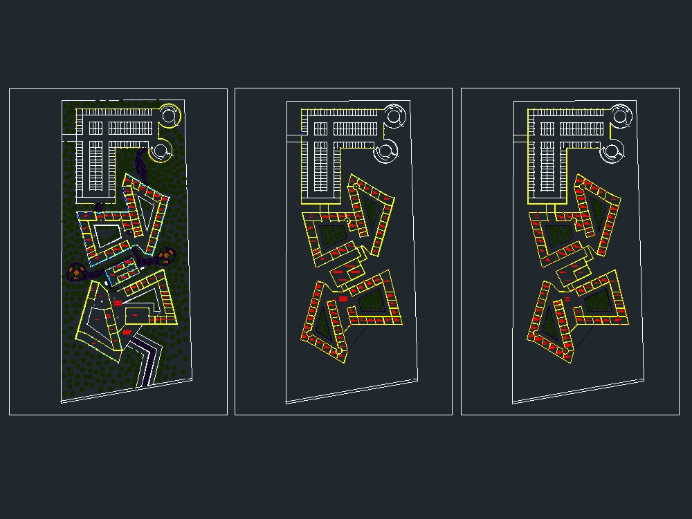 University design study, cancun in AutoCAD | CAD (410.84 ... electrical y plan drawing 