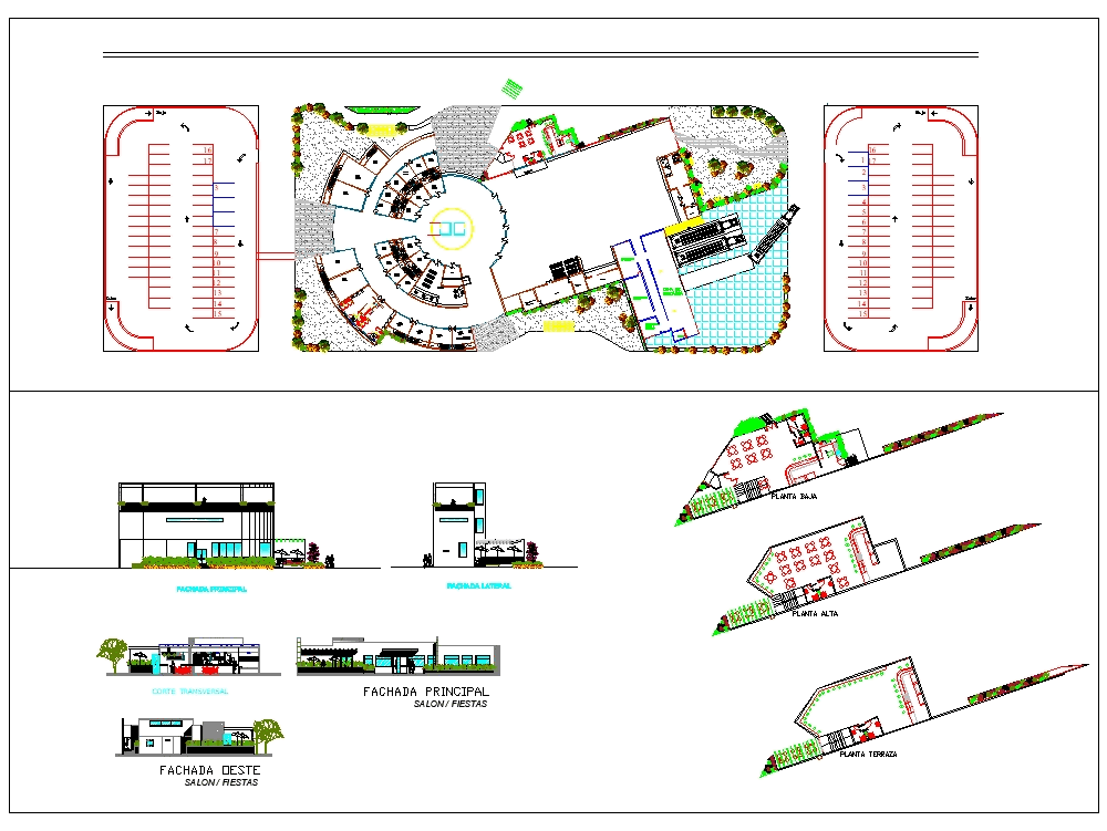 Cafeteria in AutoCAD | CAD download ( MB) | Bibliocad