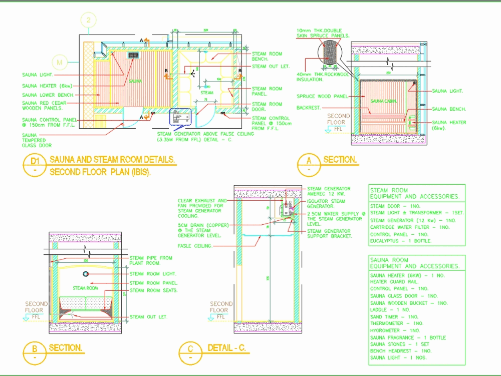 Sauna Y Vapor Informaci n De Las Habitaciones 332 08 KB Bibliocad