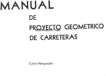 Geometric Design Manual
