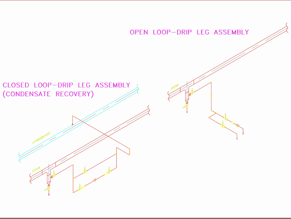 Drip leg assembly in AutoCAD Download CAD free (21.51 KB) Bibliocad