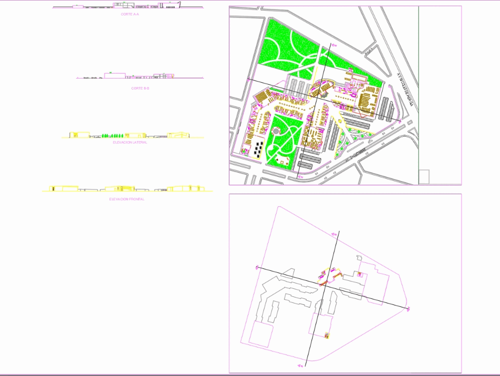 Centro Comercial Em Autocad Baixar Cad Grátis 1 39 Mb Bibliocad