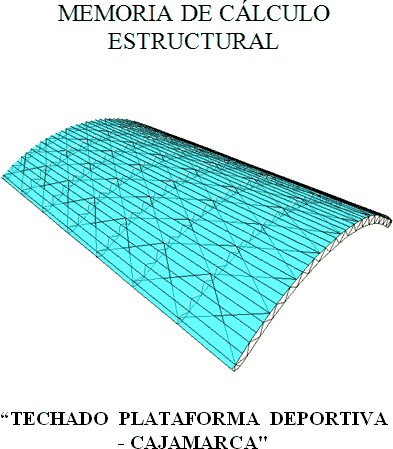 Cálculo Techado de Plataforma Matálica - Tijeral