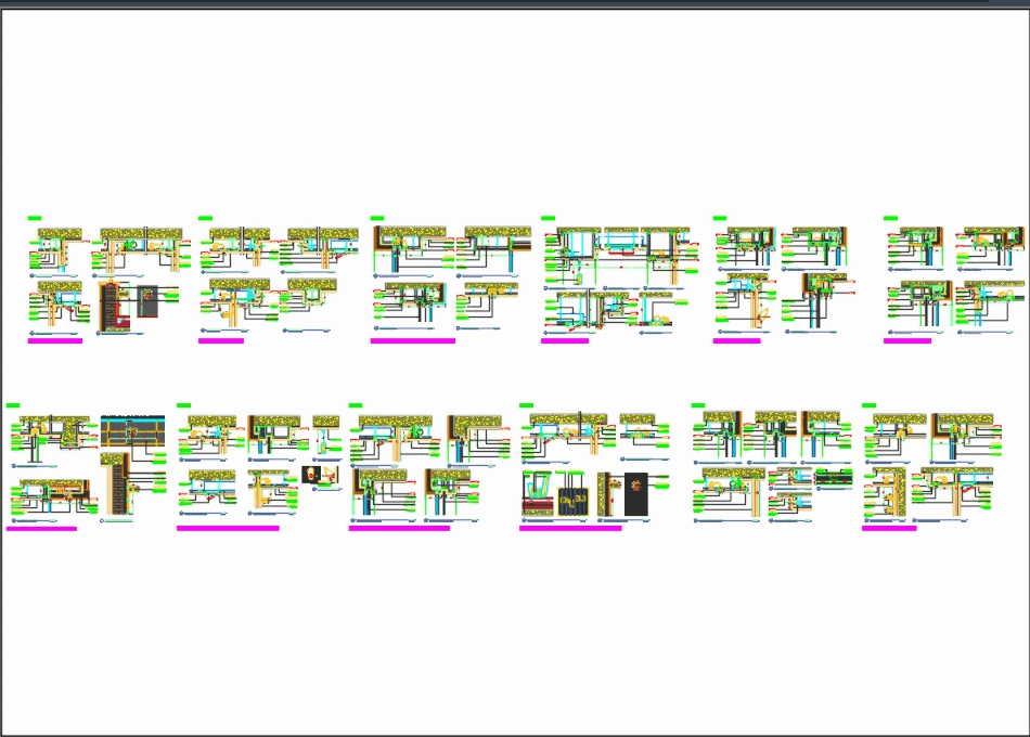 Architectural details in AutoCAD | CAD download (862.5 KB ...