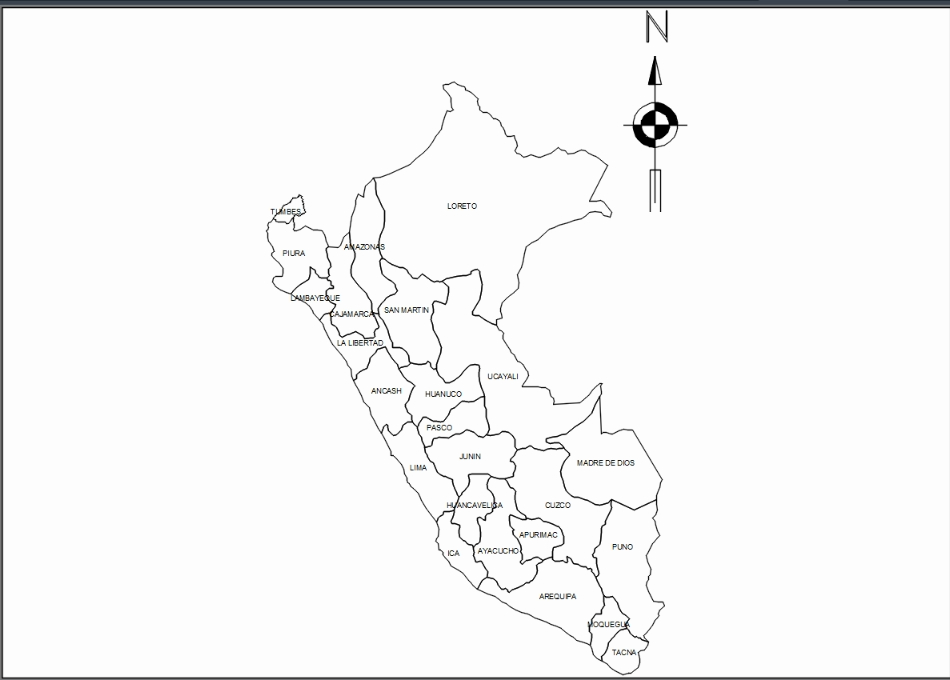 Lima métropolitaine - zones