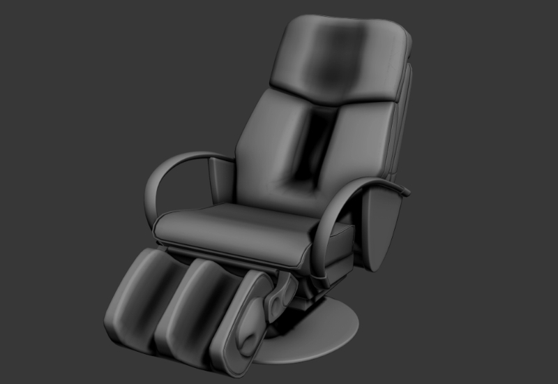Sessel 08 - 3ds max