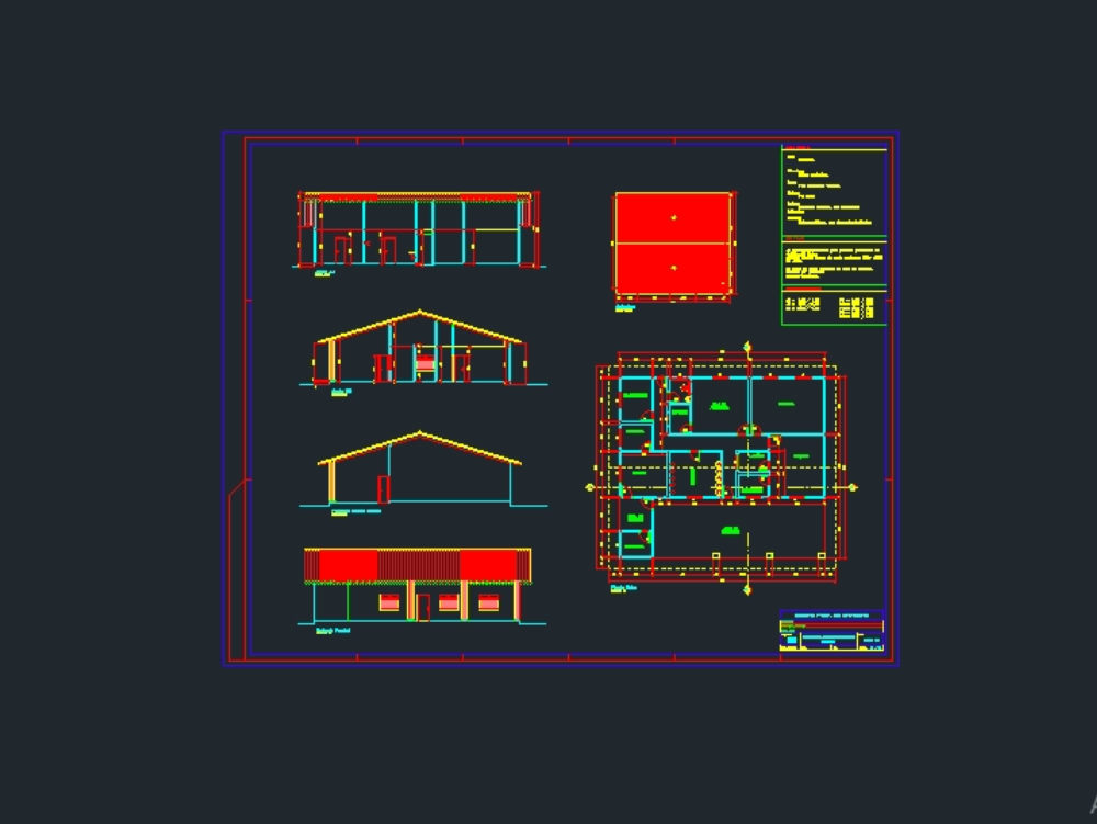 Jardim de infância em AutoCAD 31 Blocos CAD gratis