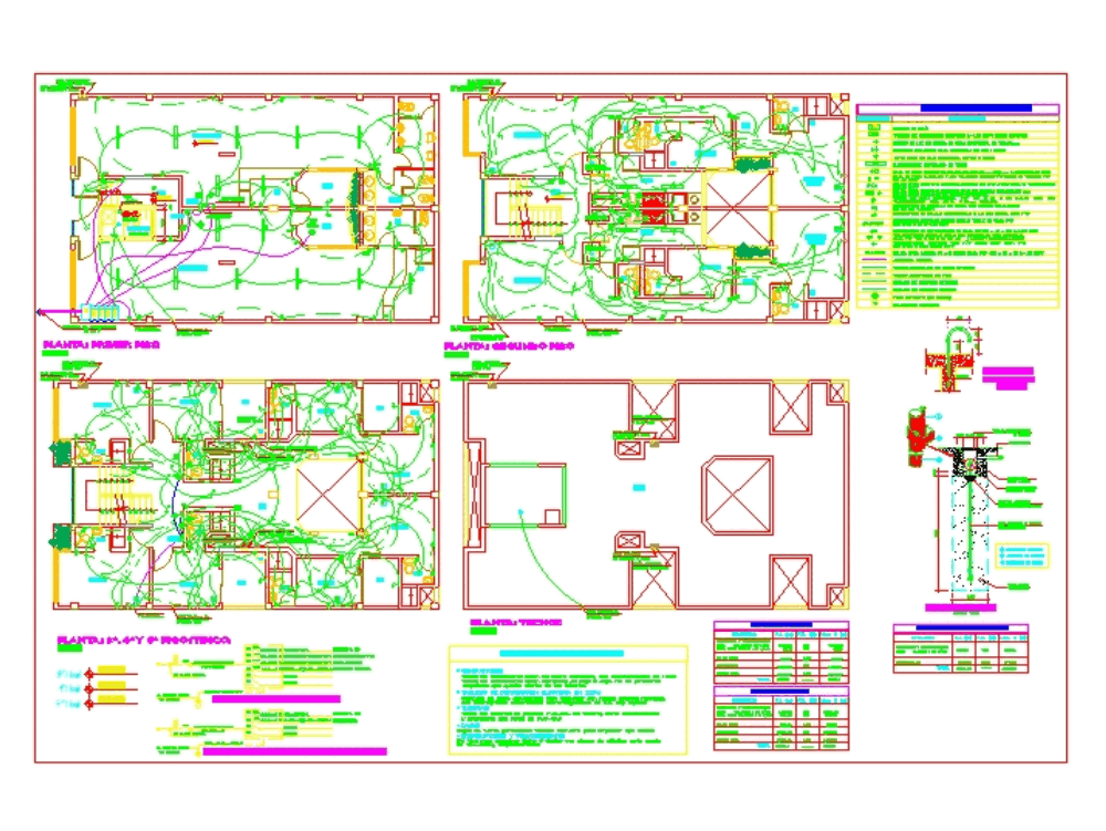 One family housing electrical wiring plan (273.61 KB ... electrical installation wiring diagrams 
