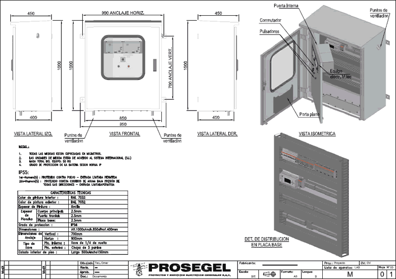 Electrical Distribution Box - - Prosegel