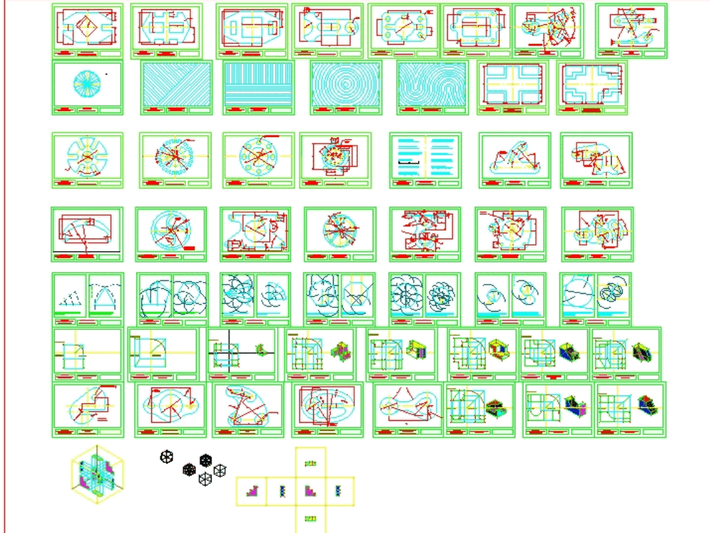 Figuras geométricas en AutoCAD | Descargar CAD gratis (386.84 KB ...