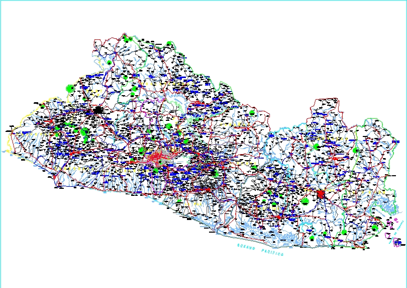 Cartografia de El Salvador