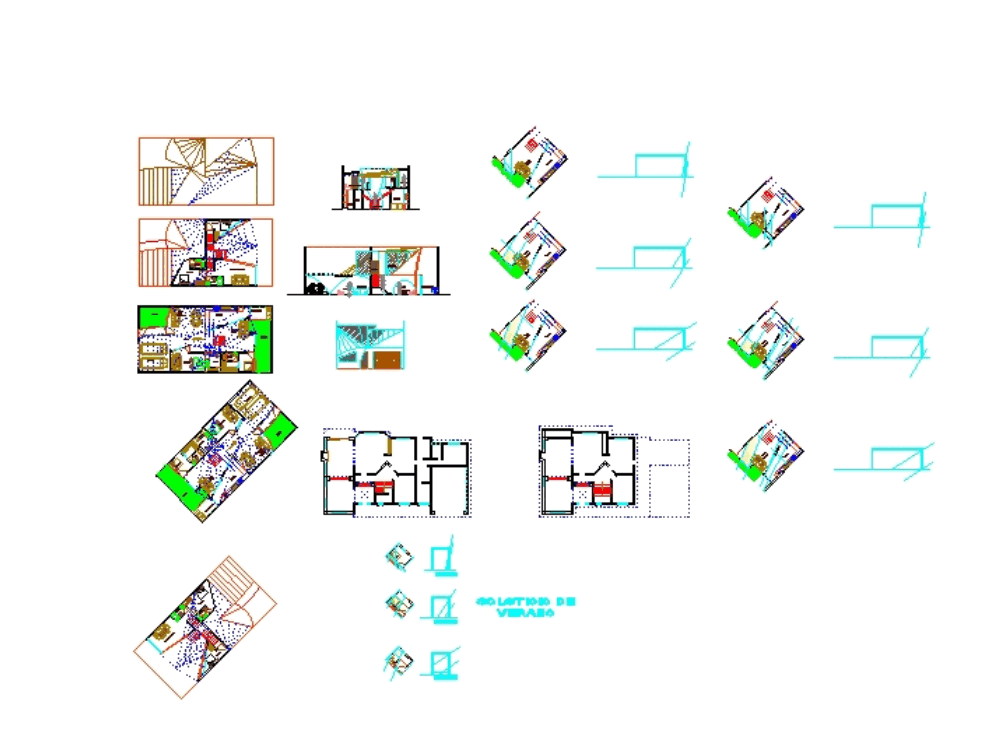 One Family Housing, Study of Sunlight and Shades
