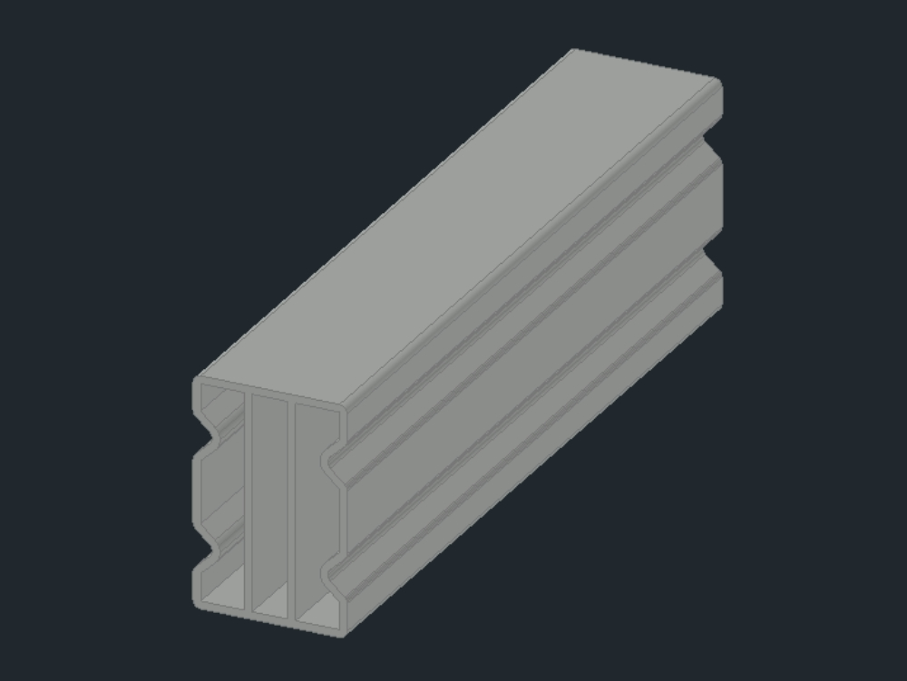 3D-PVC-Profil