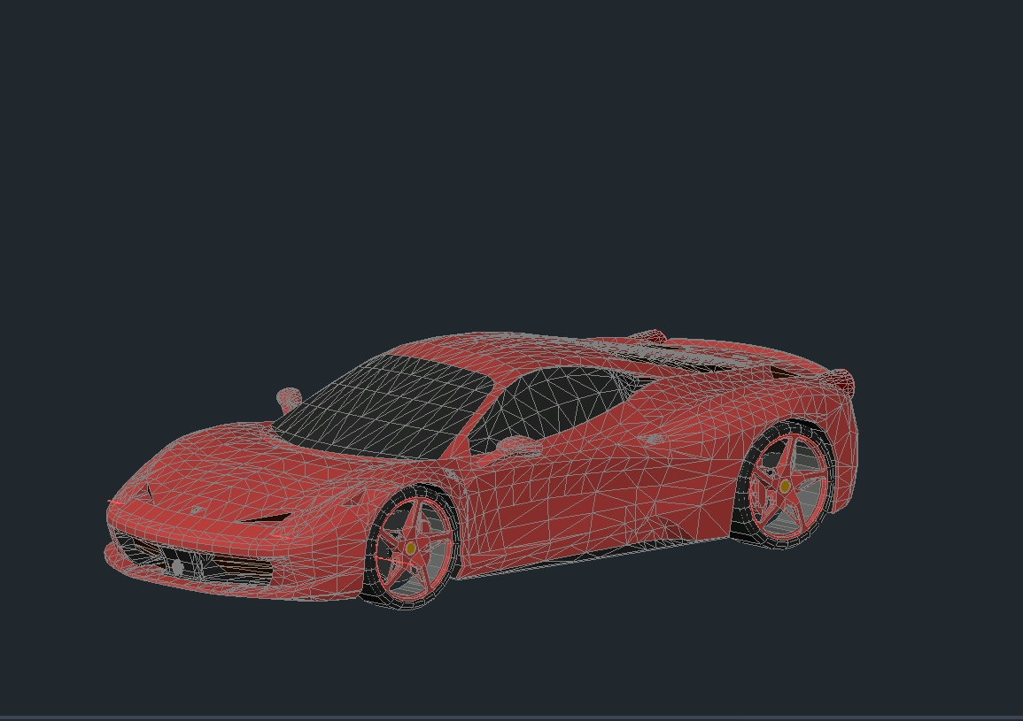 Ferrari 458 3d