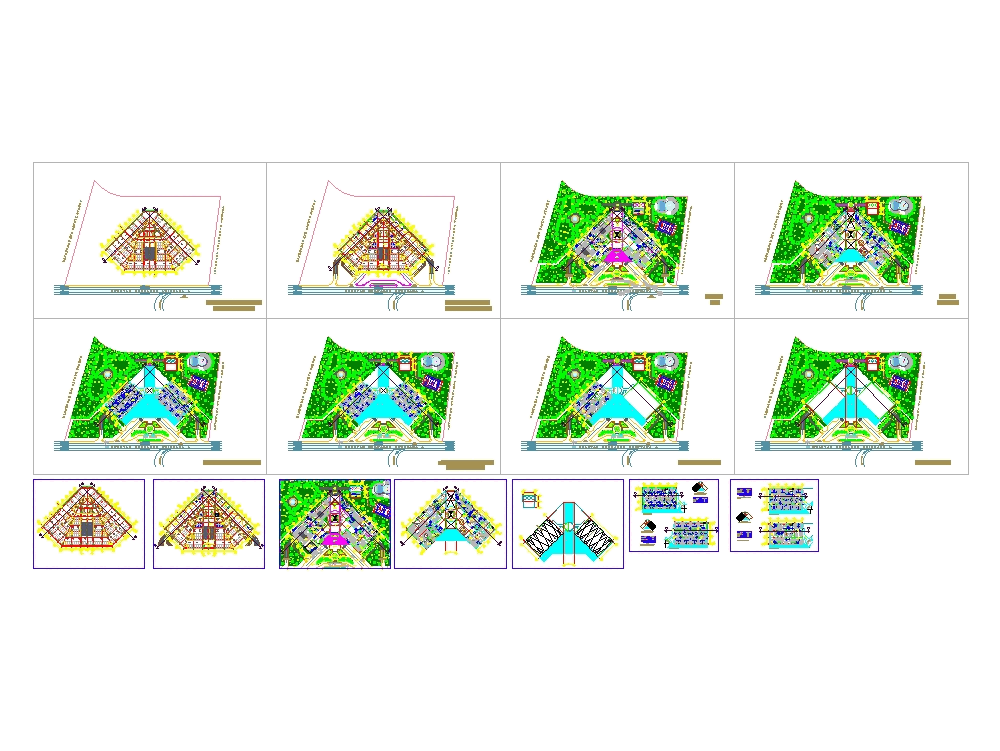 Hotel 5 stars in AutoCAD CAD download 5 08 MB Bibliocad