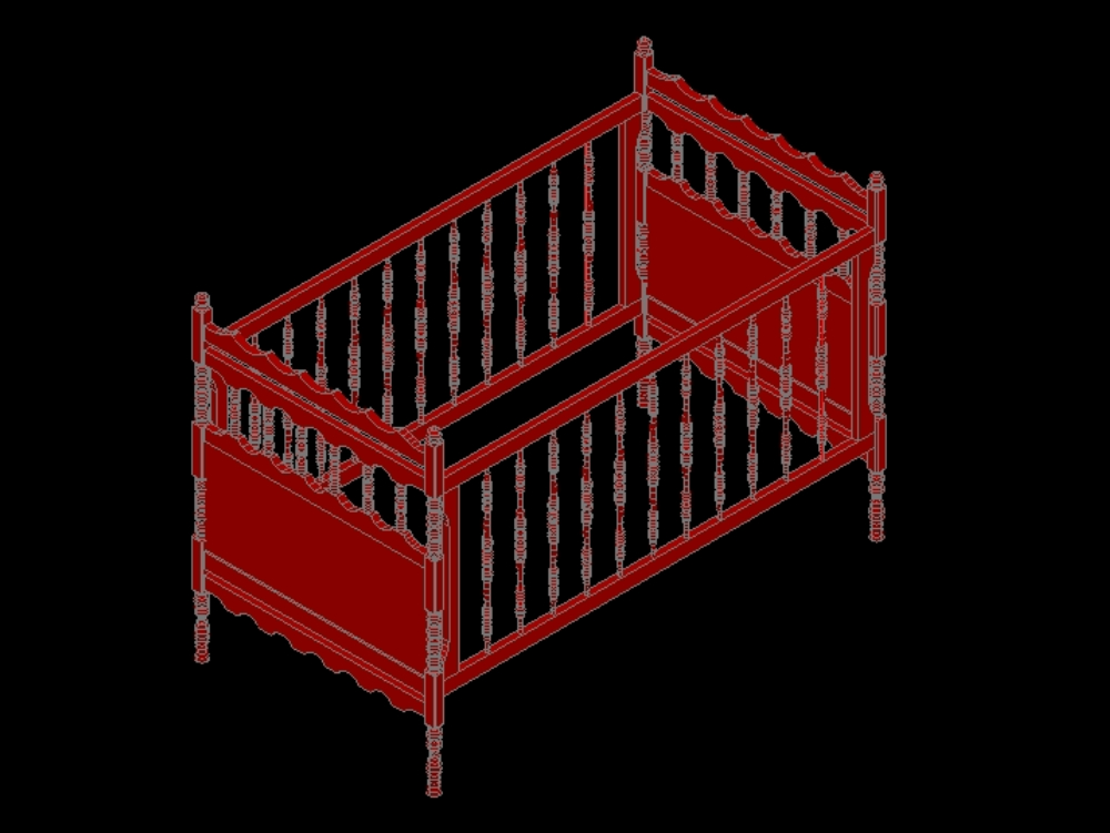 3d crib