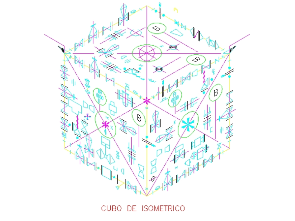 isometric cube