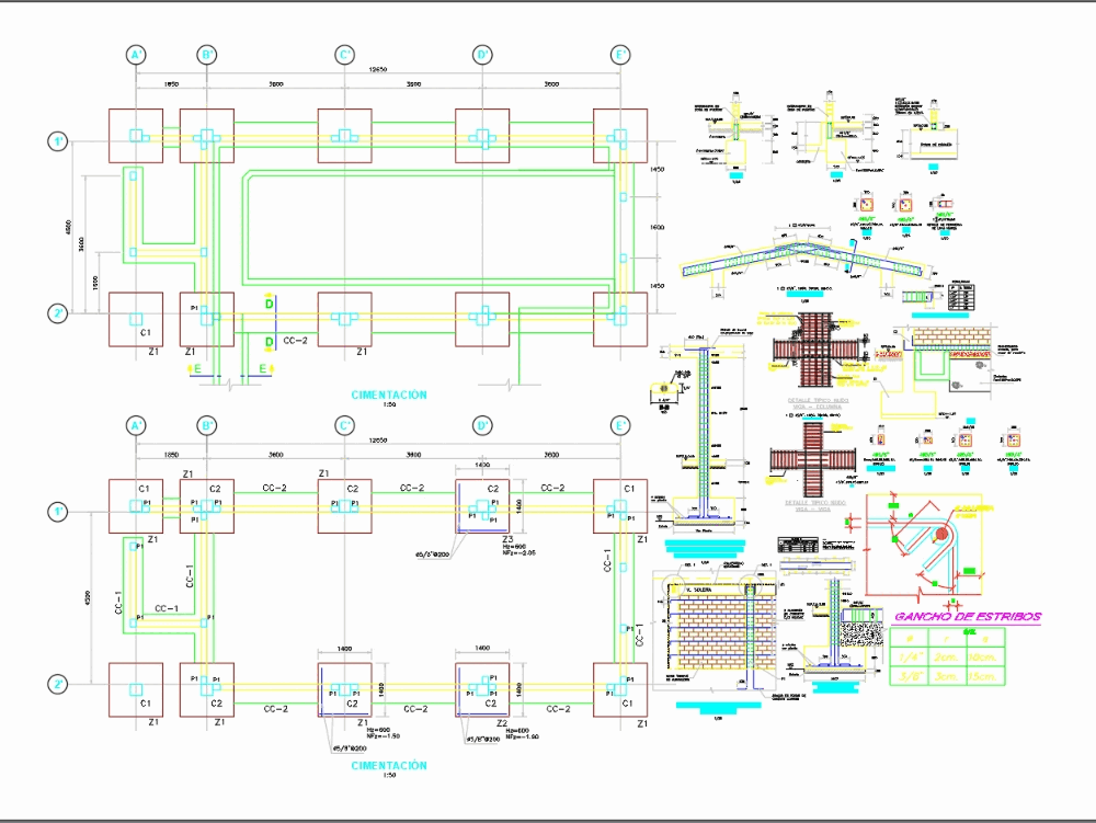 Substation Control Room Foundation Details 50kv 529 6 Kb