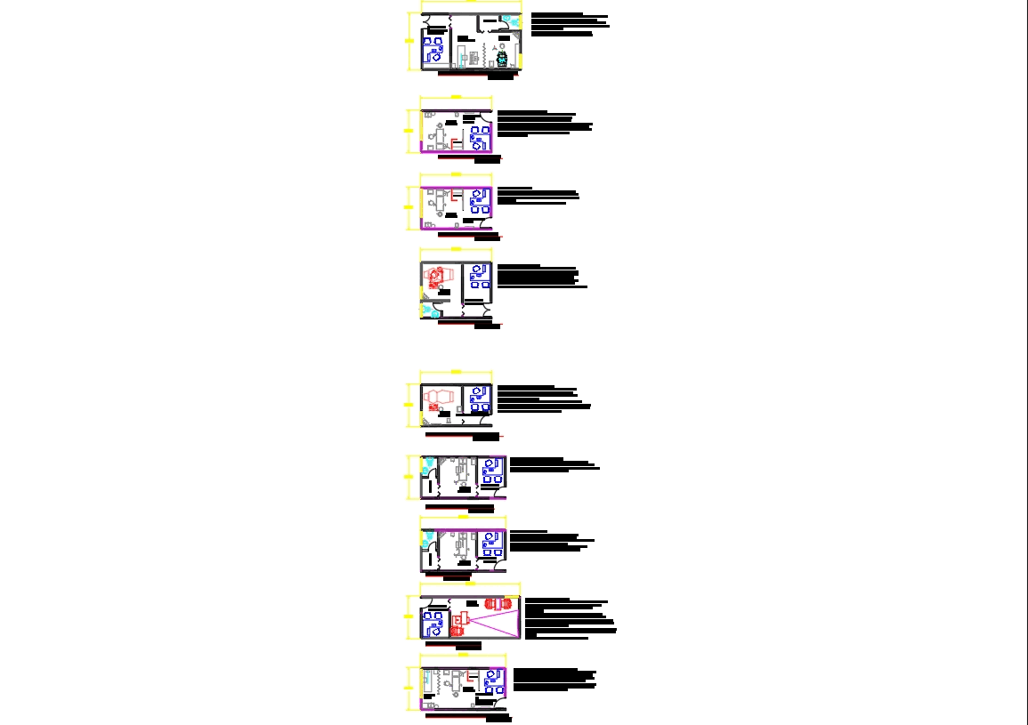 Offices of various specialties