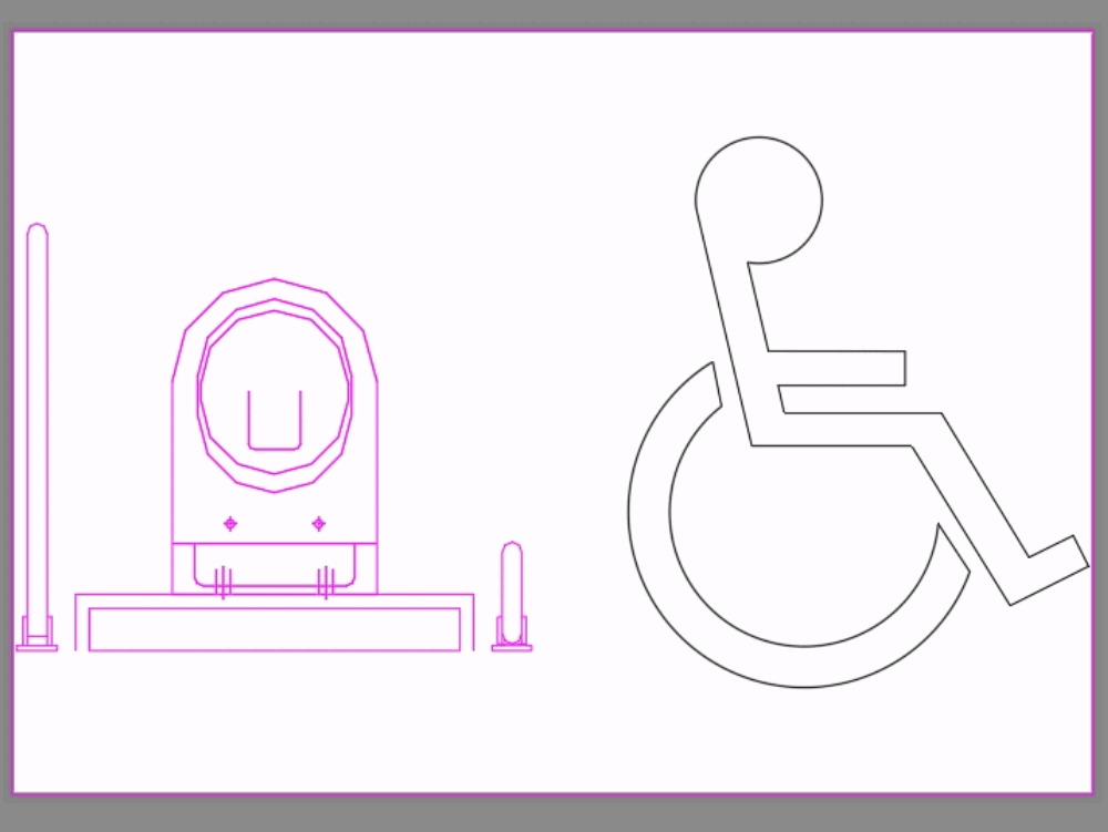 Toilet for Disabled Persons
