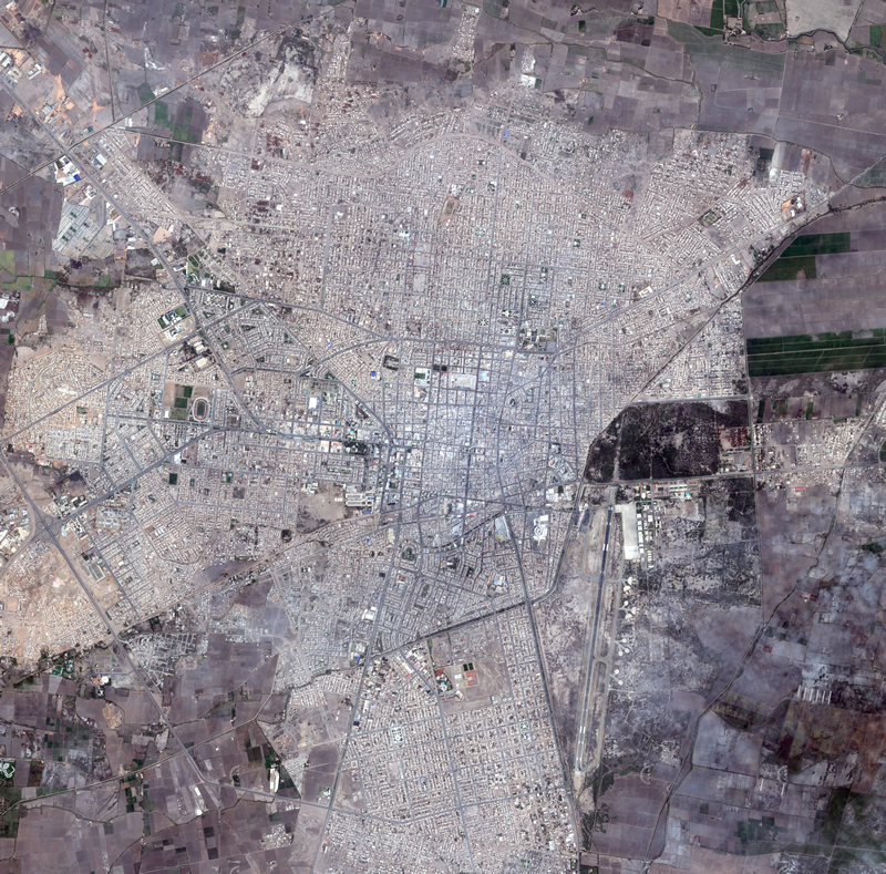 Aerial Map Chiclayo, Peru