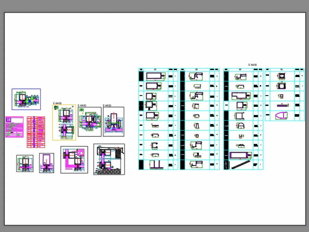 Curtain Wall Details Cad Drawing