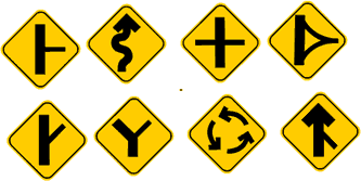 Road Signs--Warnings