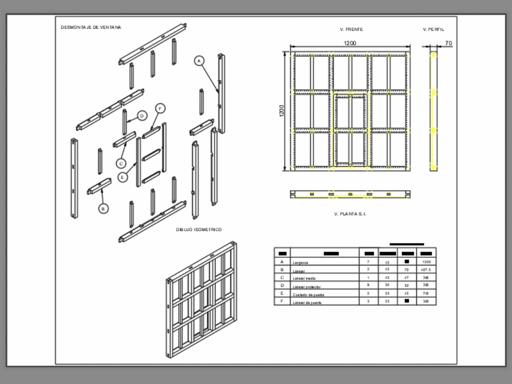 Détails De La Fenêtre Dans Autocad Téléchargement Cad Gratuit 5011 Kb Bibliocad 0348