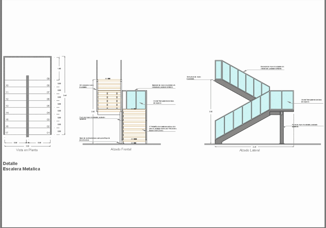 Stair Plan, Section And Detail-Marble over concrete - CAD Files, DWG files,  Plans and Details