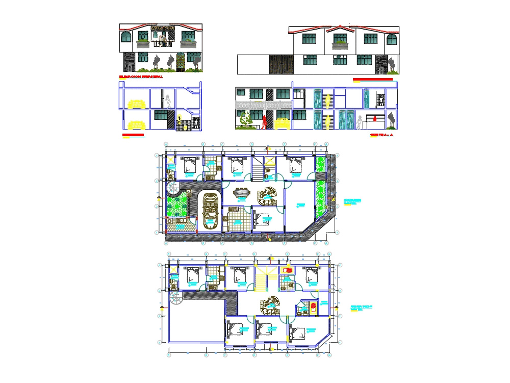 Tienda Comercial En Autocad Descargar Cad Gratis 4 3 Mb Bibliocad