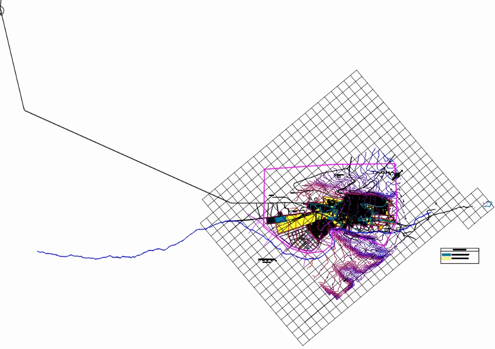 Map Gregorio Albarracin District, Peru--sewer details