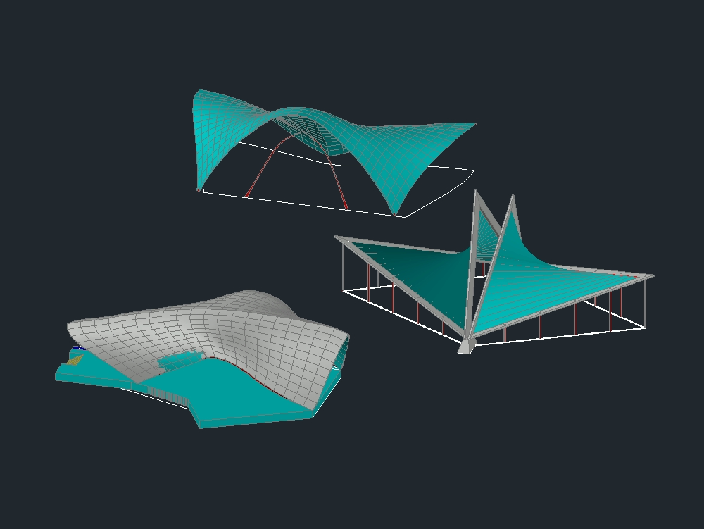 3D-Pavillons