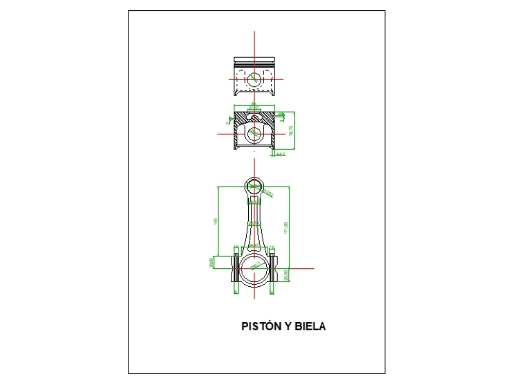 Crankshaft in AutoCAD Download CAD free 200.11 KB 