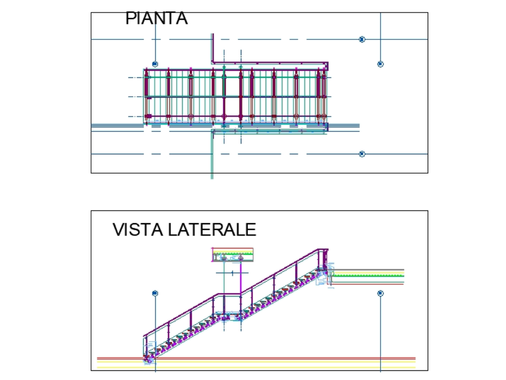 Escalera de Renzo Piano