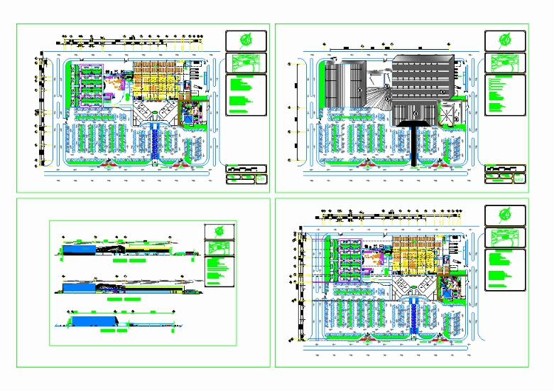 Centro Comercial En Autocad Descargar Cad 10 36 Mb Bibliocad