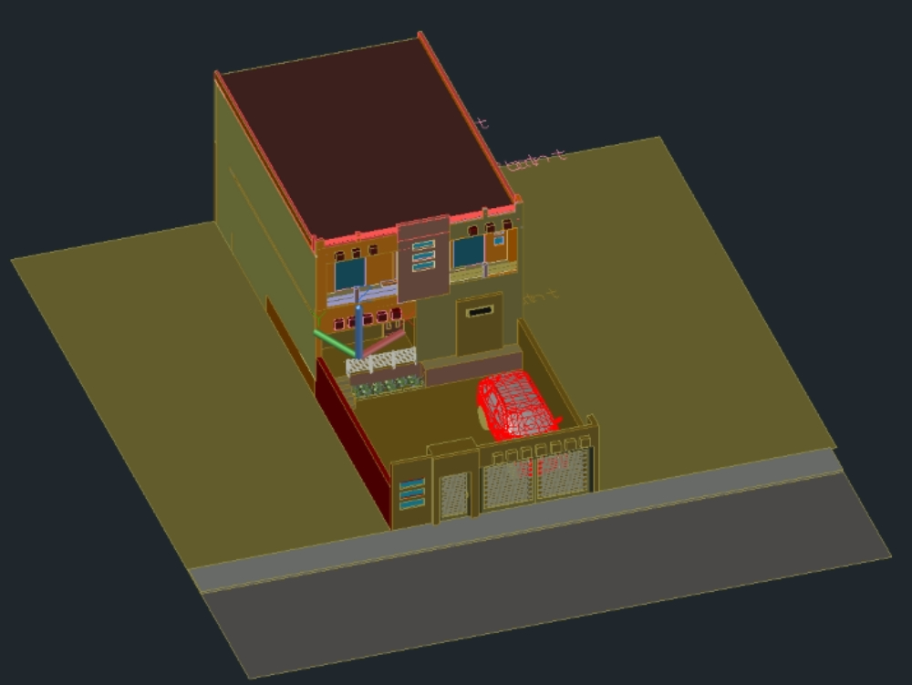 Casa Habitacion 3D